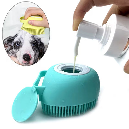 Soft Silicone Bath Massage Gloves for Dogs and Cats - Ultimate Pet Grooming Tool