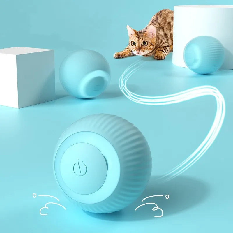 Automatic Rolling Magic Ball, Electronic Interactive Cat Toy