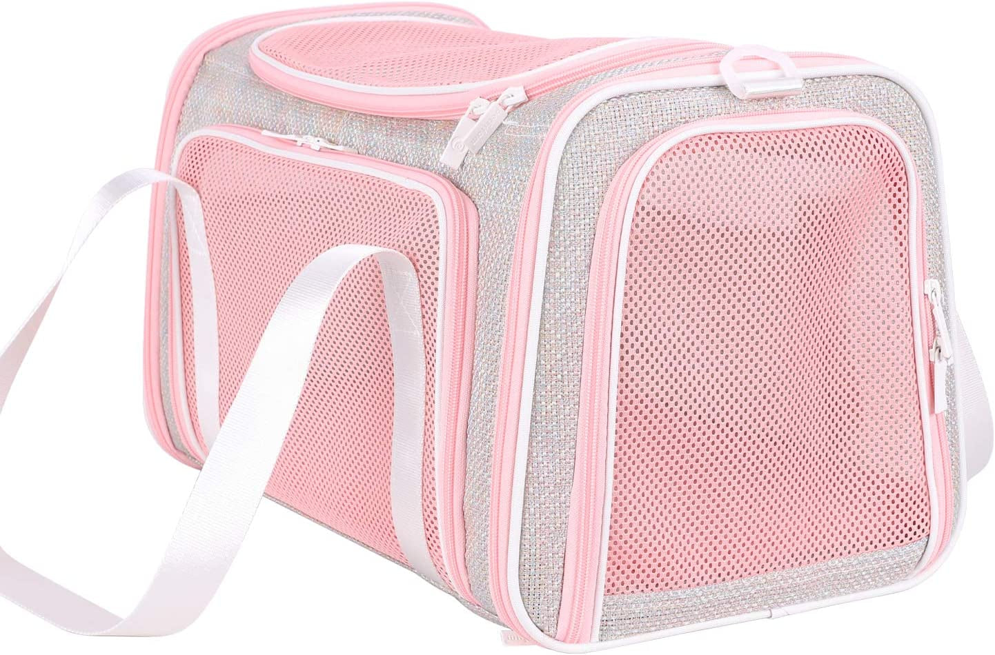 Soft Cute Travel Pet Carrier Bag for Medium Cats and Dogs