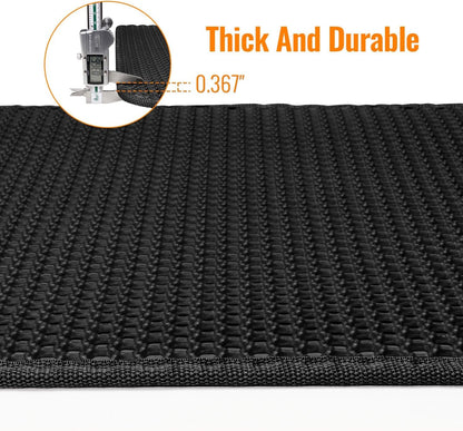 Cat Litter Trapping Mat, Honeycomb Double Layer Design, Urine and Water Proof Material, Easier to Clean,Washable