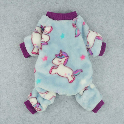 Unicorn Fuzzy Pajamas