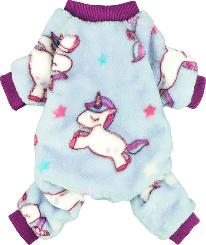 Unicorn Fuzzy Pajamas